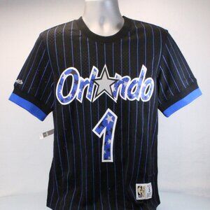Orlando Magic Name and Number Crewneck Jersey Short Sleeve #1 'Hardaway' Men's S